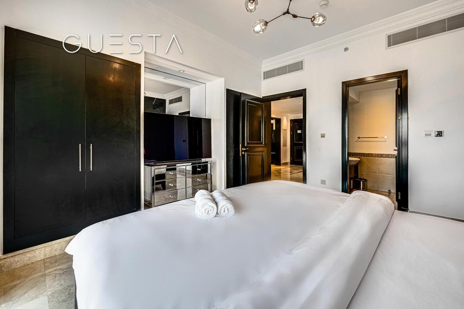 Fairmont Apartments The Palm, Free Access To Hotel Beach And Pools Dubaj Pokoj fotografie