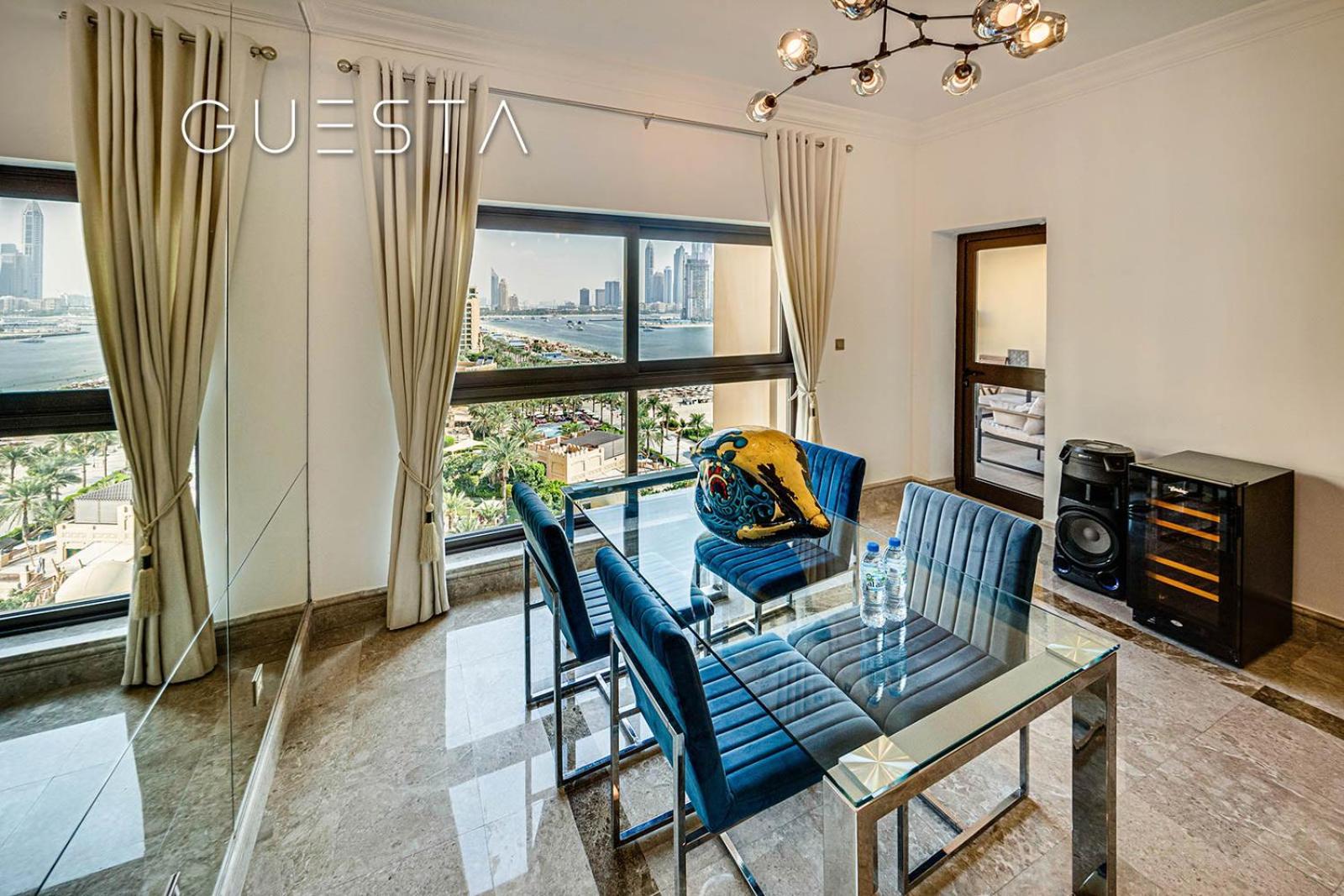 Fairmont Apartments The Palm, Free Access To Hotel Beach And Pools Dubaj Pokoj fotografie