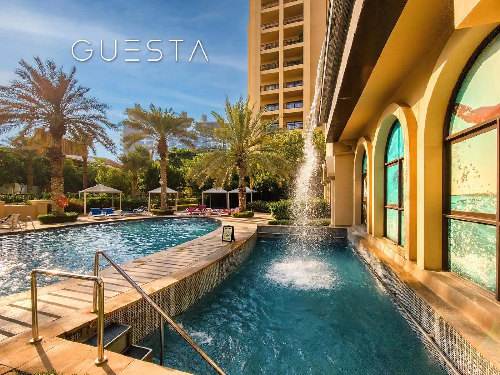 Fairmont Apartments The Palm, Free Access To Hotel Beach And Pools Dubaj Exteriér fotografie