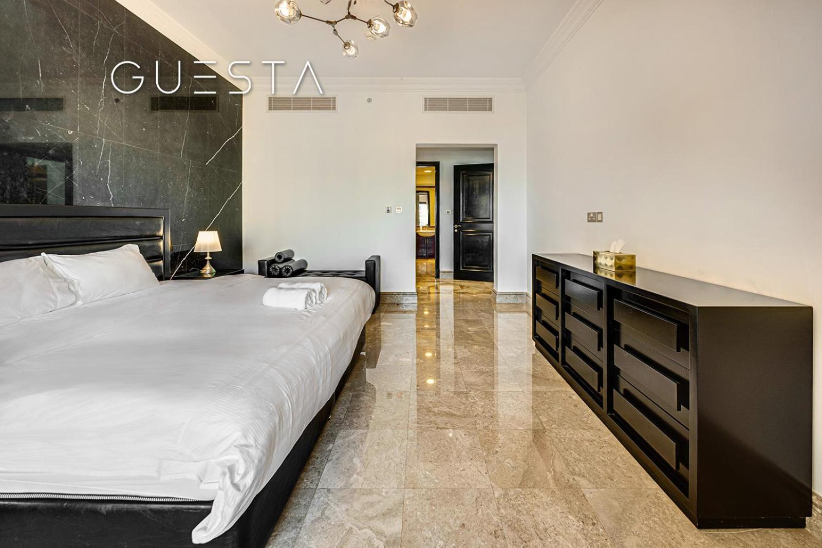 Fairmont Apartments The Palm, Free Access To Hotel Beach And Pools Dubaj Pokoj fotografie