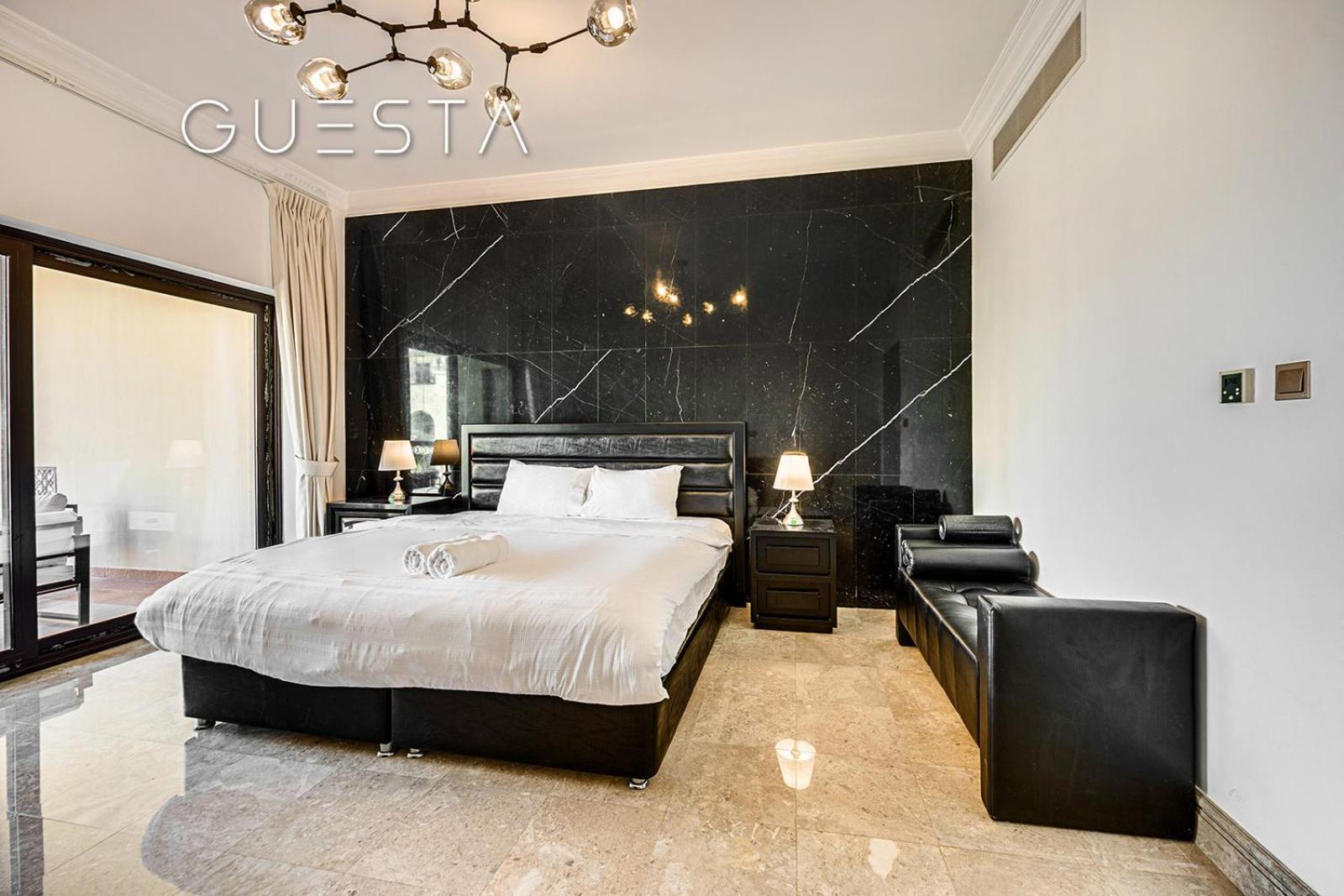 Fairmont Apartments The Palm, Free Access To Hotel Beach And Pools Dubaj Pokoj fotografie